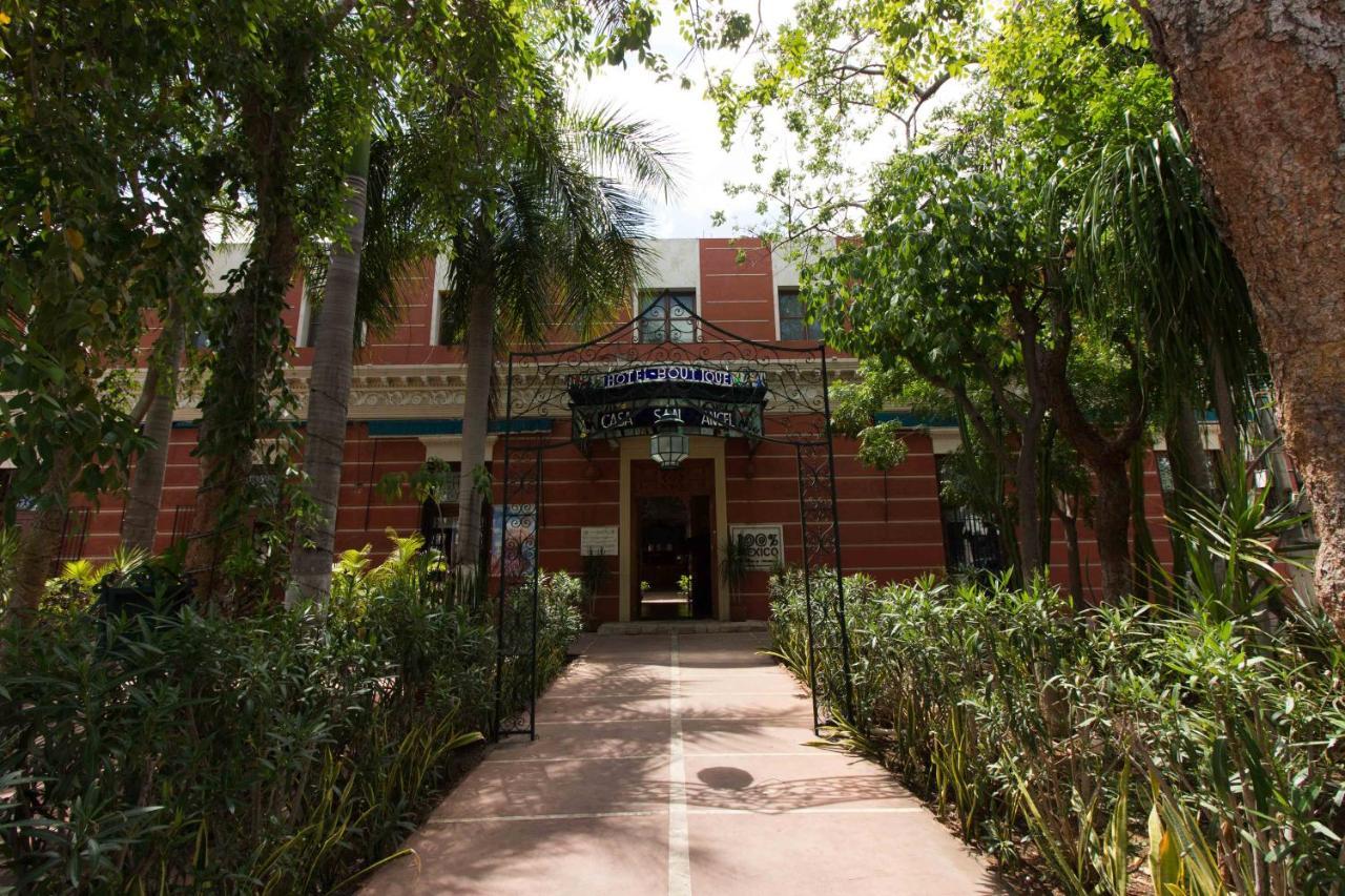 Hotel Boutique Casa San Angel (Adults Only) メリダ エクステリア 写真